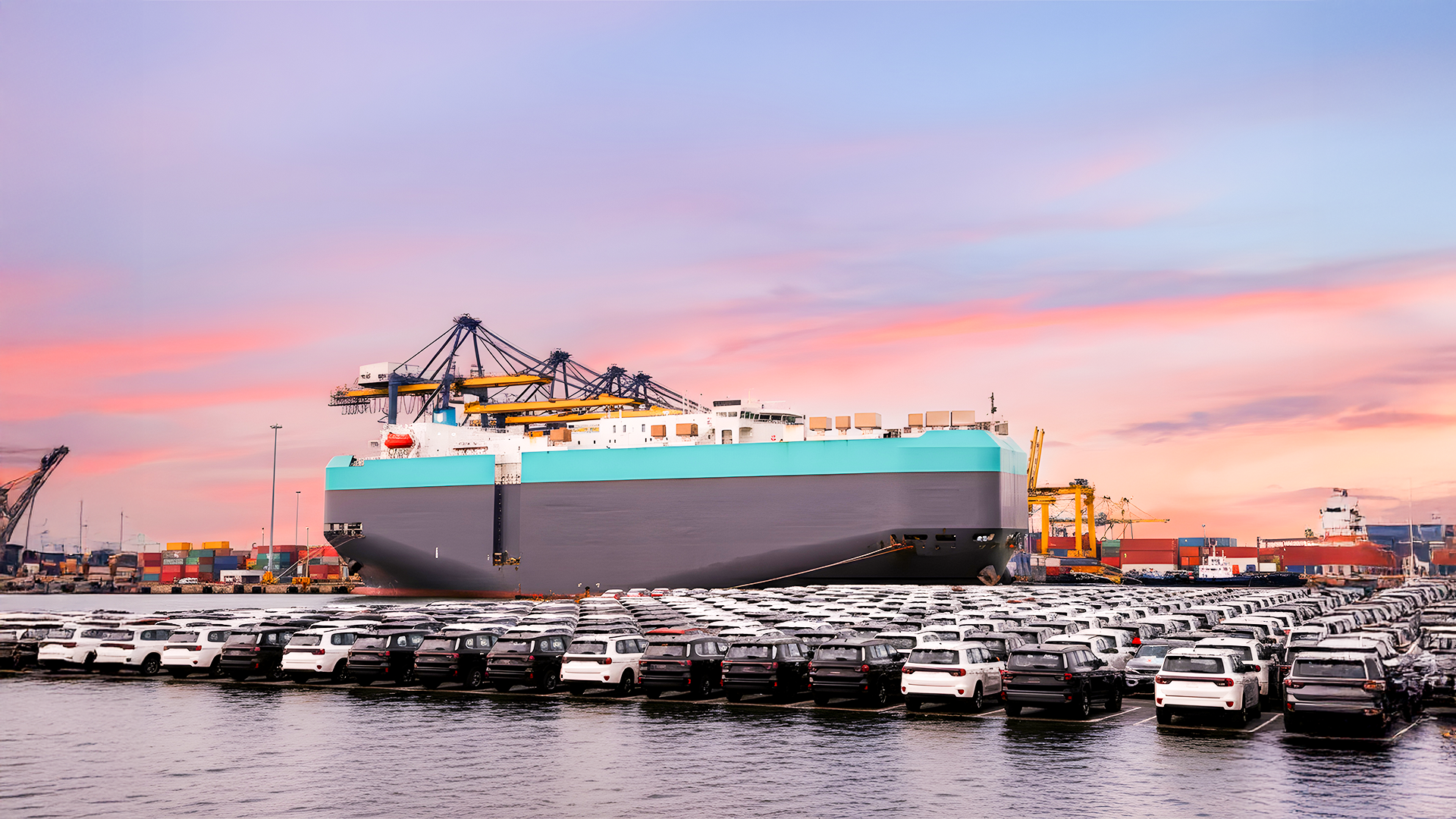 USA car export logistics